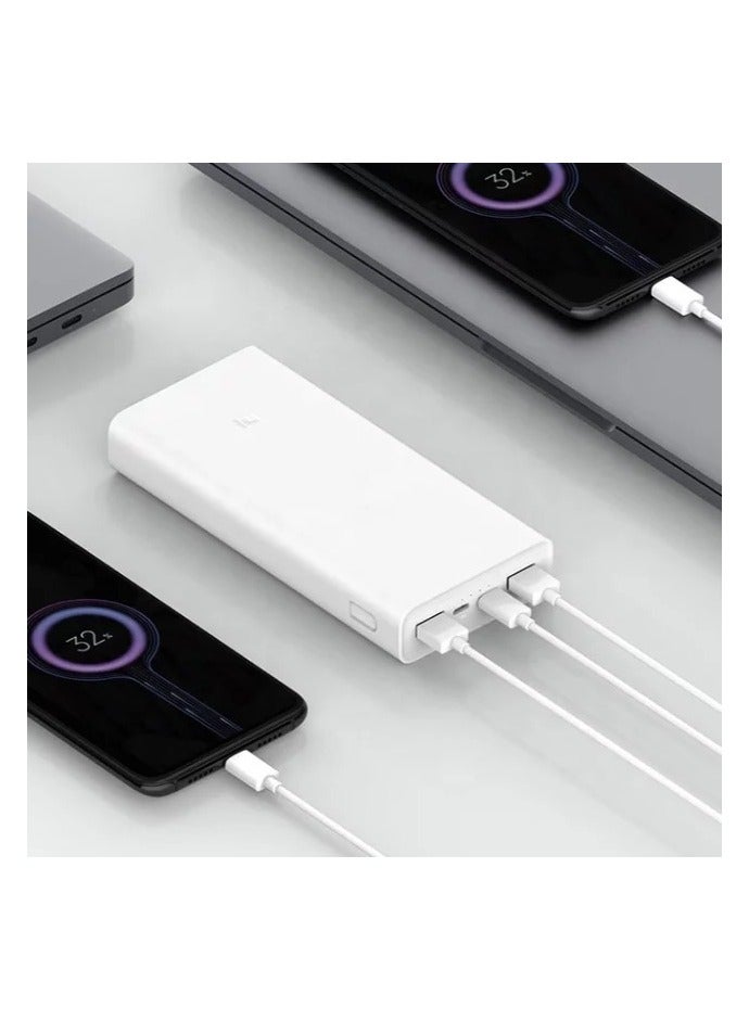 20000mAh High Speed Charging Technology Power bank White - Image 4