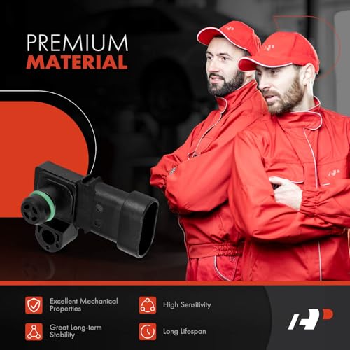 A-Premium Manifold Pressure (MAP) Sensor [3 Pins] Compatible with Chevrolet Cruze 2010-2016, 1.8L, Replace# 5WK96820Z, 5WK9682U - Image 3