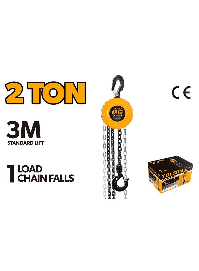 Tolsen Manual Chain Hoist 2 Ton