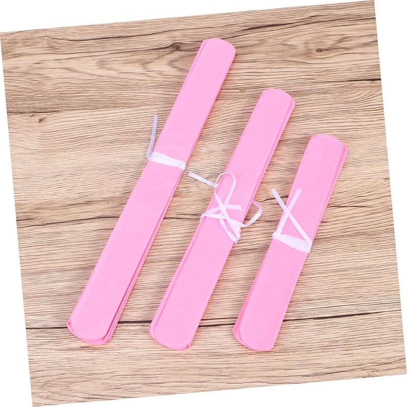 Pink Tissue Paper Pom Pom Flowers 12PCS Pre Cut Hanging Decor Wedding Birthday Party - Image 5