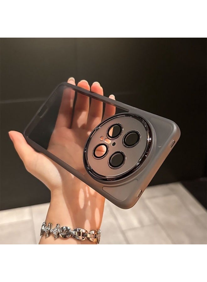 متوافق مع غطاء ظهر Honor Magic 8 Pro، شفاف، غلاف ناعم من مادة TPU، خفيف، رقيق، لا يصفر، مضاد لبصمات الأصابع، حماية كاملة للعدسة - Image 1