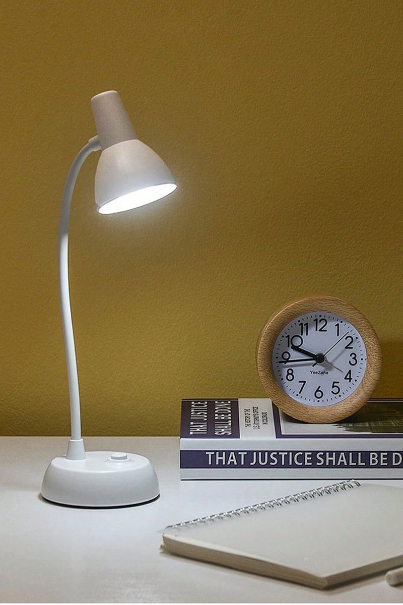 LED table lamp | Portable desk light | Battery-powered reading lamp | Wireless study light | Home office lighting | Reading lamp for students | Eye-friendly LED | Compact LED lamp | Table light for dorm | Wireless bedside lamp - Image 1