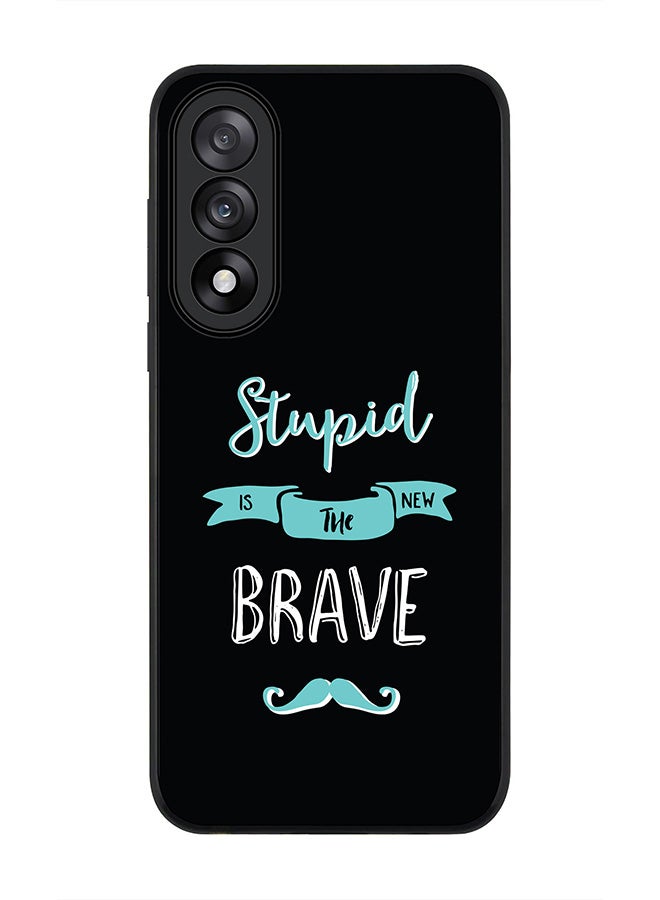 Stylizedd For OnePlus Nord 5 / Ace 5 Ultra Case,Slim fit Camera Protection, Shockproof Thin Phone cover  - Stupid Is The New Brave