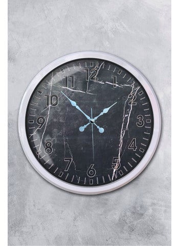 Platinum Clock 52 cm White Metal Patterned Wall Clock - pzsku/ZE413526F5EE0BCE11D40Z/45/_/1740661073/3f8fe06c-d812-44f0-bb65-4b66215366a8