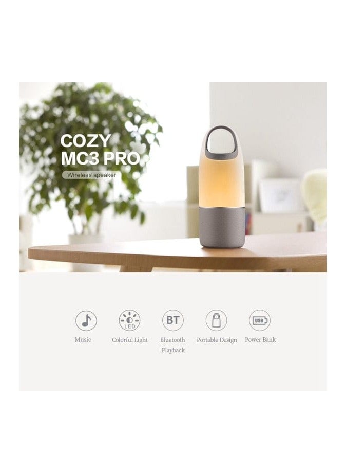 Nillkin Cozy MC3 Pro: The Ultimate Wireless Speaker with Built-in Power Bank & LED Glow - Image 5