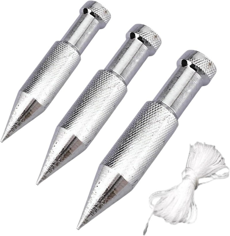 3 Pieces Plumb Vertical Alignment Portable Vertical Measuring Tool Plumb Setter for Industry Outdoor Carpentry - Image 1