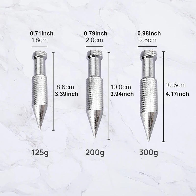 3 Pieces Plumb Vertical Alignment Portable Vertical Measuring Tool Plumb Setter for Industry Outdoor Carpentry - Image 5