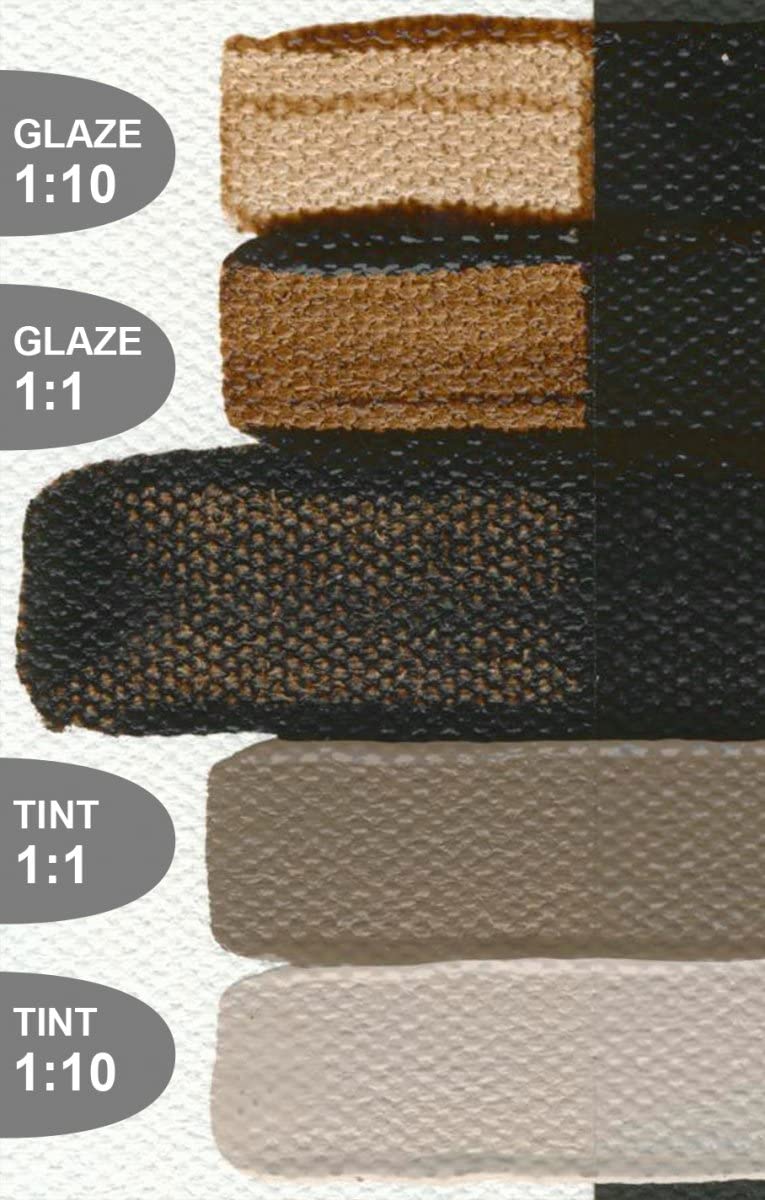 Golden Fluid Acrylic, 4 ounce bottle, Van Dyke Brown - Image 3