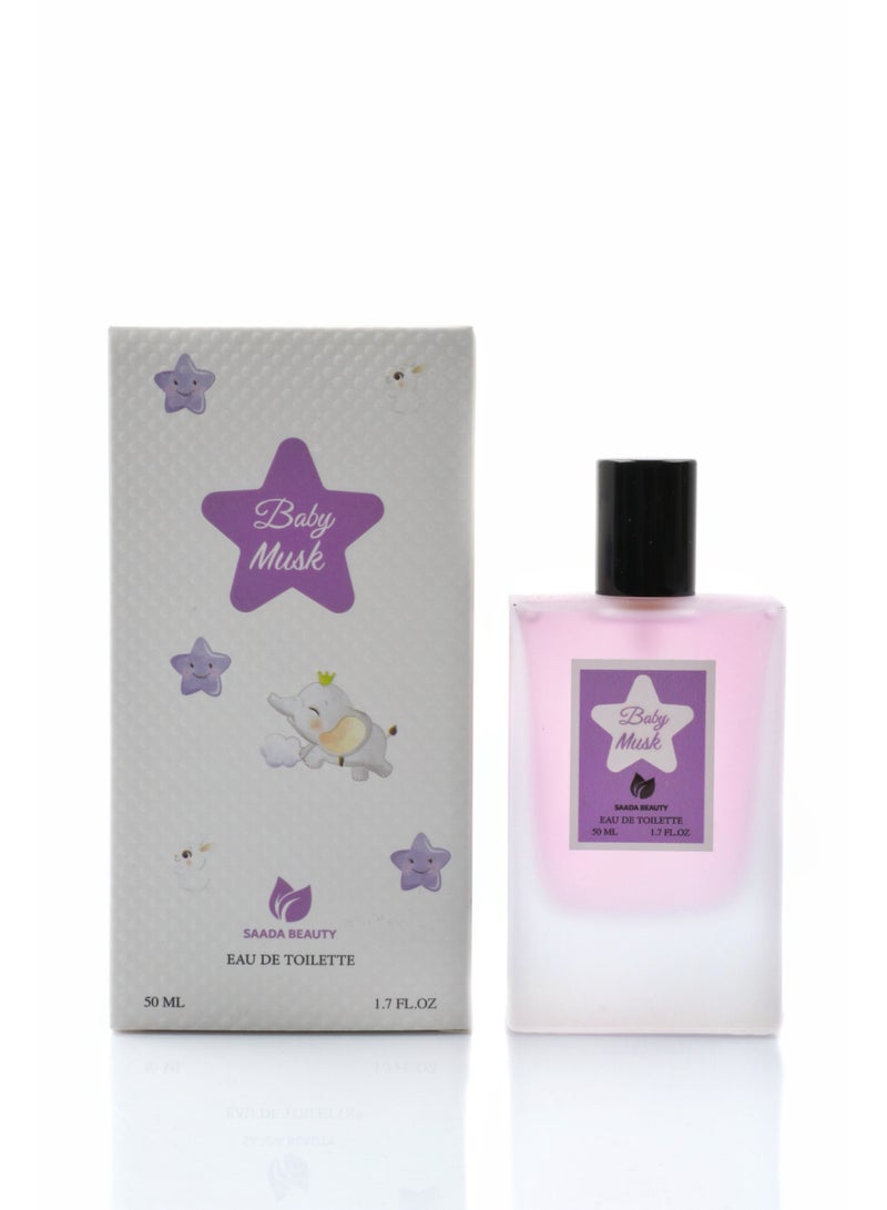 SAADA Children's perfume with musk scent, 50ml - Image 1
