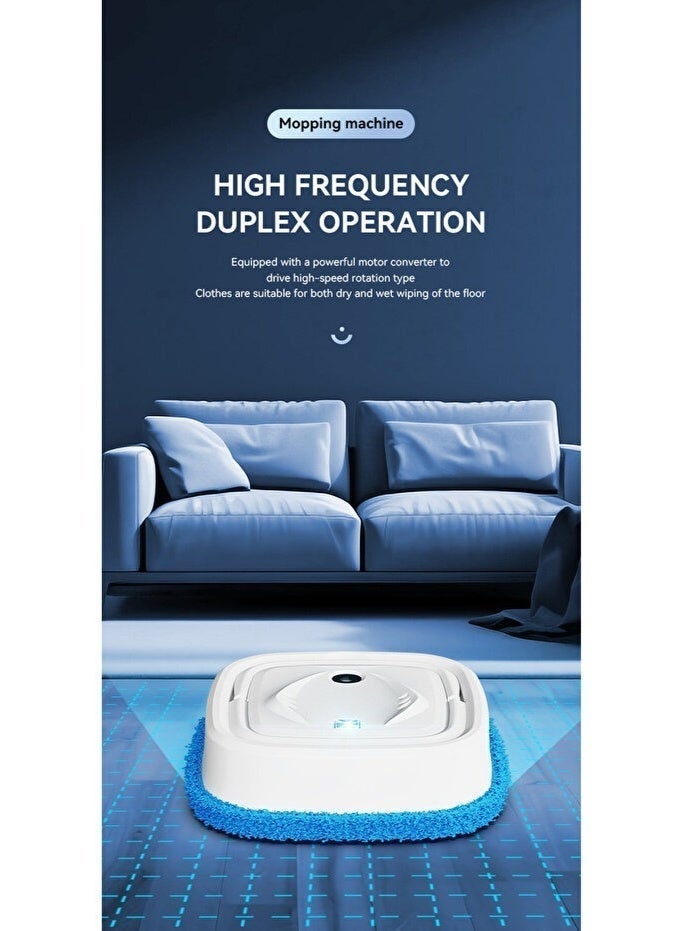 Macon Smart robotic floor cleaner, dual-purpose wet and dry mop with moisturizing function, for home and office use, portable. - Image 5