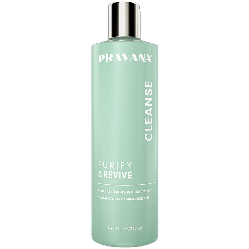 Pravana Purify  Revive Mineral Diminishing Shampoo  Instantly Removes Hard Water Deposits  Hydrates Energizes Volumizes  Eliminates Brassiness  Discoloration  11 Fl Oz