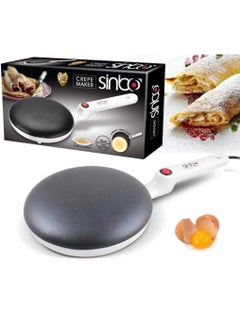 Sinbo Sinbo Crepe Maker With Handle Non-stick Electric Round Pancake Pan Crepe Machine  - Image 3
