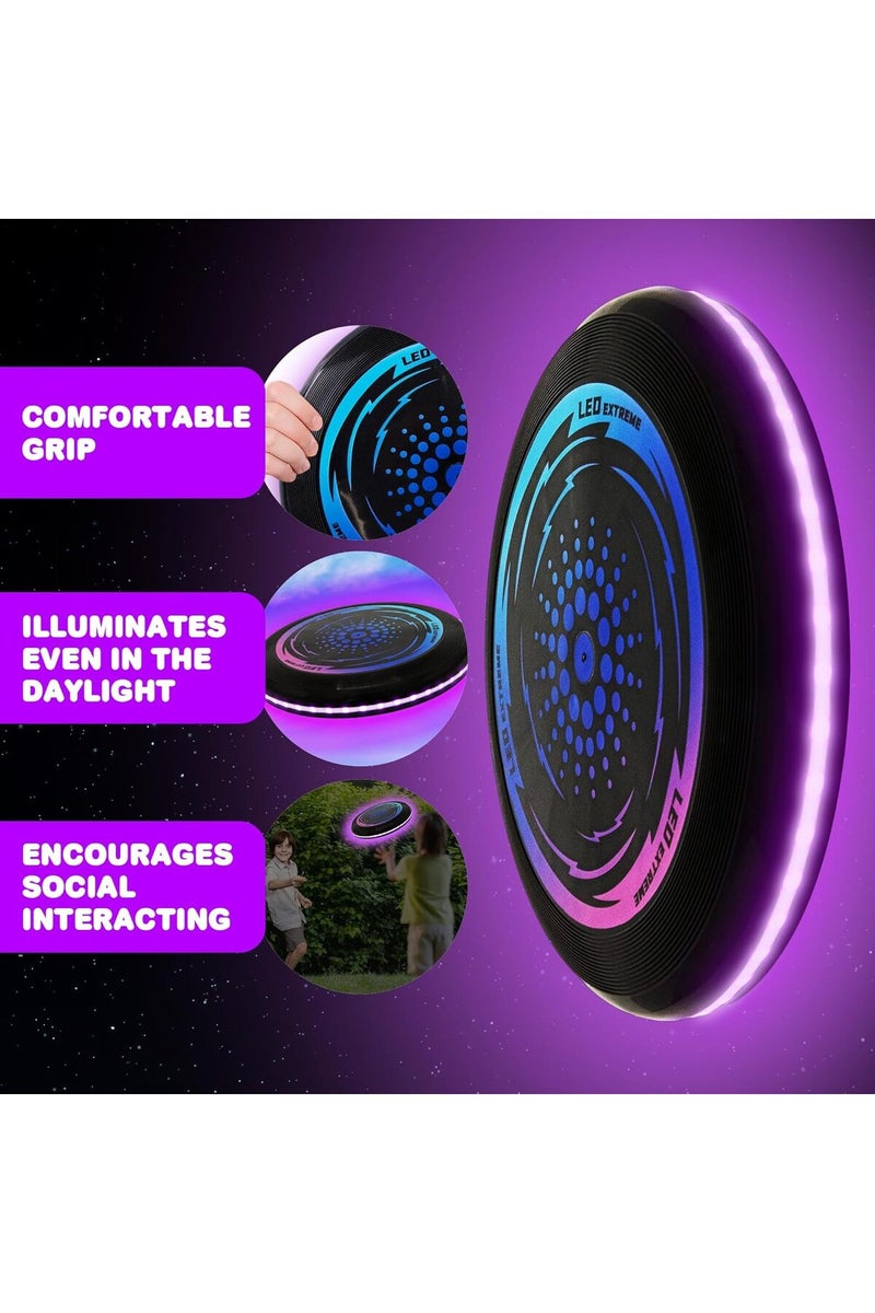 هايزول قرص طائر LED فائق الجودة مزود بـ 49 ضوءًا و5 أوضاع ألوان وإضاءة ليلية ومقاومة للعوامل الجوية، مناسب للأعمار من 6 سنوات فما فوق (193 جرامًا) - Image 5