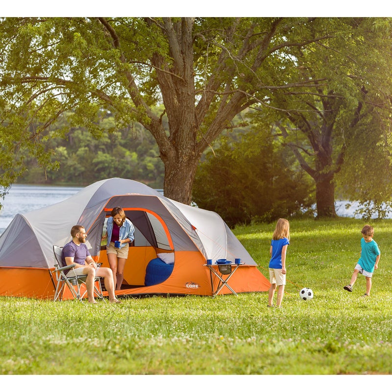 CORE 9 Person Extended Dome Tent - 16' x 9' - Image 3