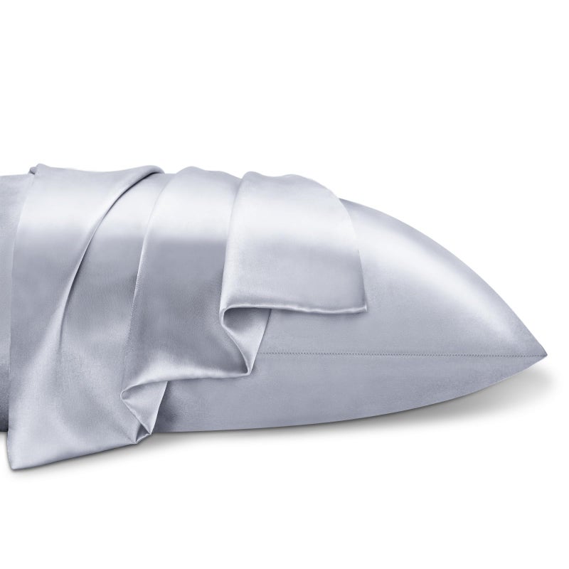 BEDELITE Satin Pillowcase for Hair and Skin  Super Soft and Cooling Similar to Silk Pillow Cases 2 Pack with Envelope Closure  Gift for Women Men(20""x26"" Standard Size  Evening Haze) - Image 4