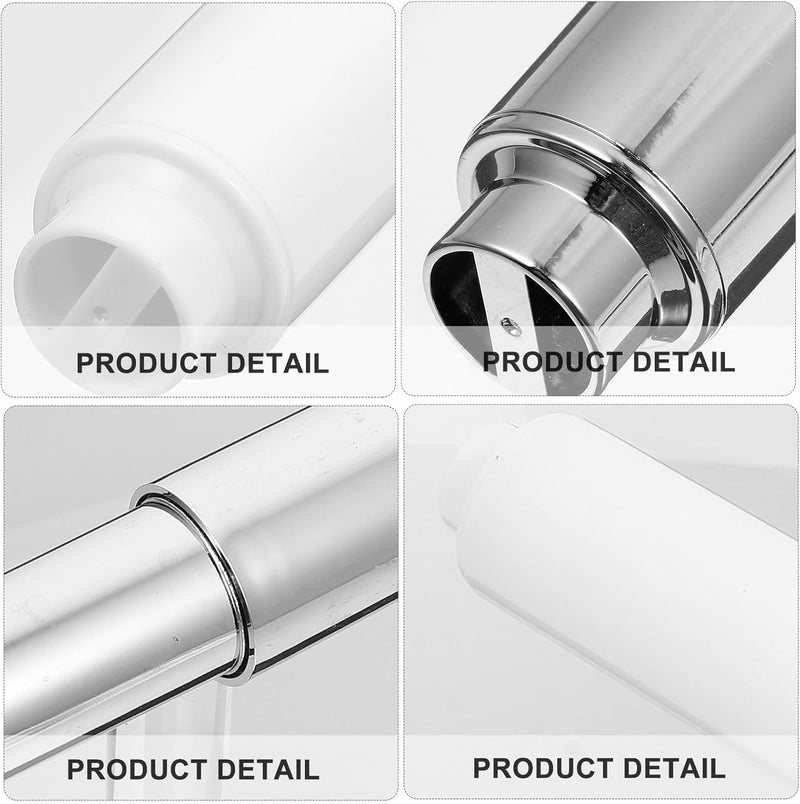 3pcs Retractable Toilet Paper Holder Rods for Bathroom and Chrome Spring Coil Paper Rack Practical Tissue Bar Replacement - Image 5