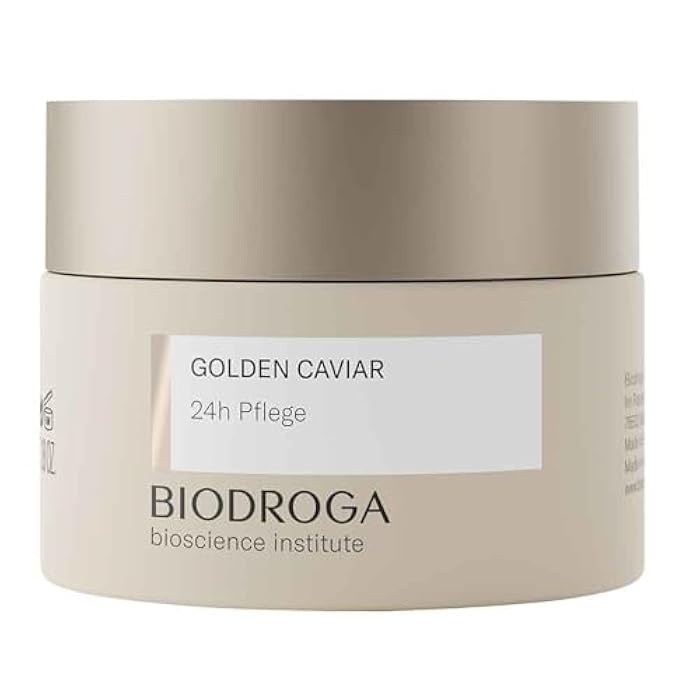 BIODROGA Bioscience Institute Golden Caviar 24h Care 50 ml - anti-aging face care, skin care with caviar extract, reduces lines, gives energy and strengthens resistance