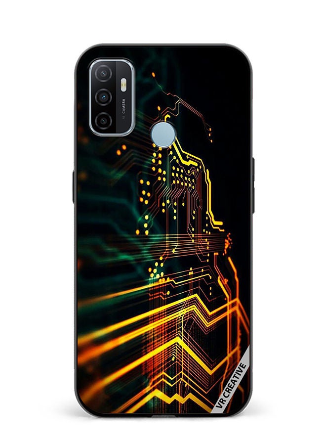VR CREATIVE Protective Case Cover For Oppo A53 Electronics Design Multicolour - Image 1