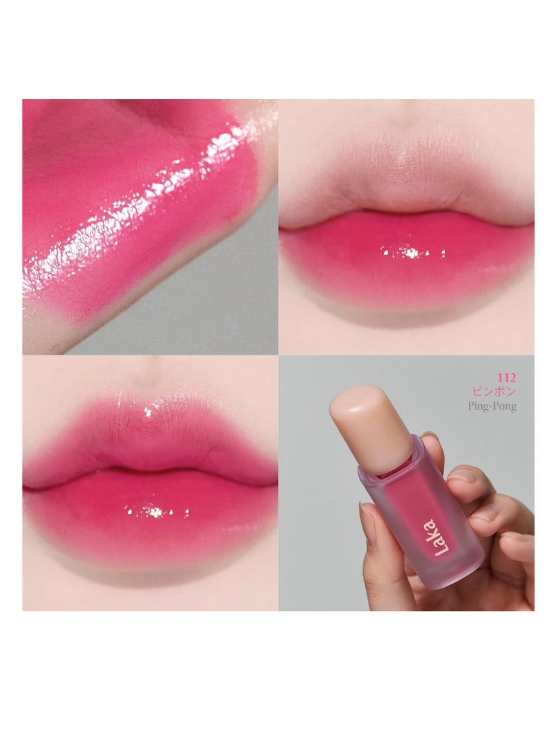 لاكا فروتي جلام تينت - شفاه مرطبة جيدًا 112 بينغبونغ 4.5 غرام - Image 2