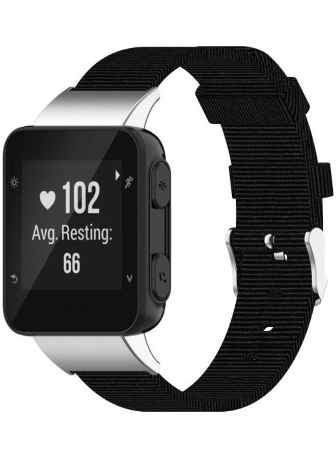 NIBEMINENT Replacement Band With Accessories For Garmin Forerunner 35/30 Black - Image 5