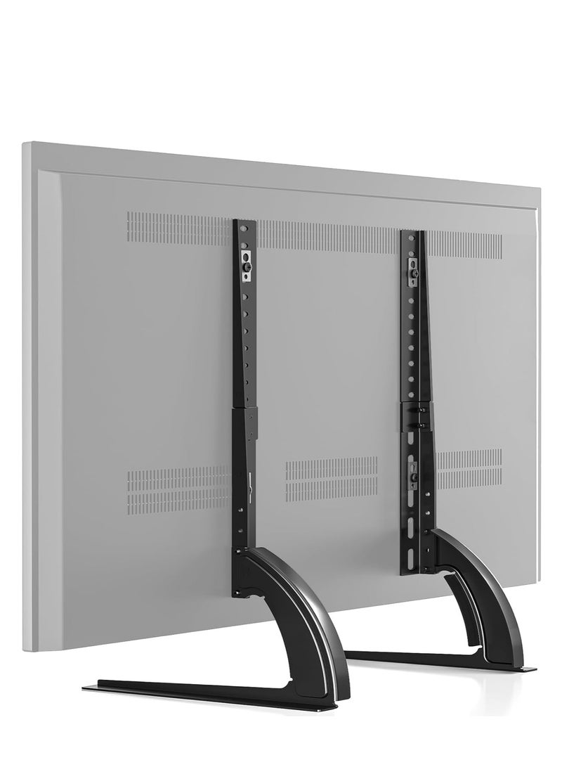 JAJEEK Universal TV Stand Legs for 20–65 Inch LCD & LED TVs – Heavy-Duty Tabletop Pedestal Base with Adjustable Height – Fits VESA up to 800x500mm – Max Load 40KG – Stable Replacement Stand Ideal for Home, Office, or Commercial Use - Image 1