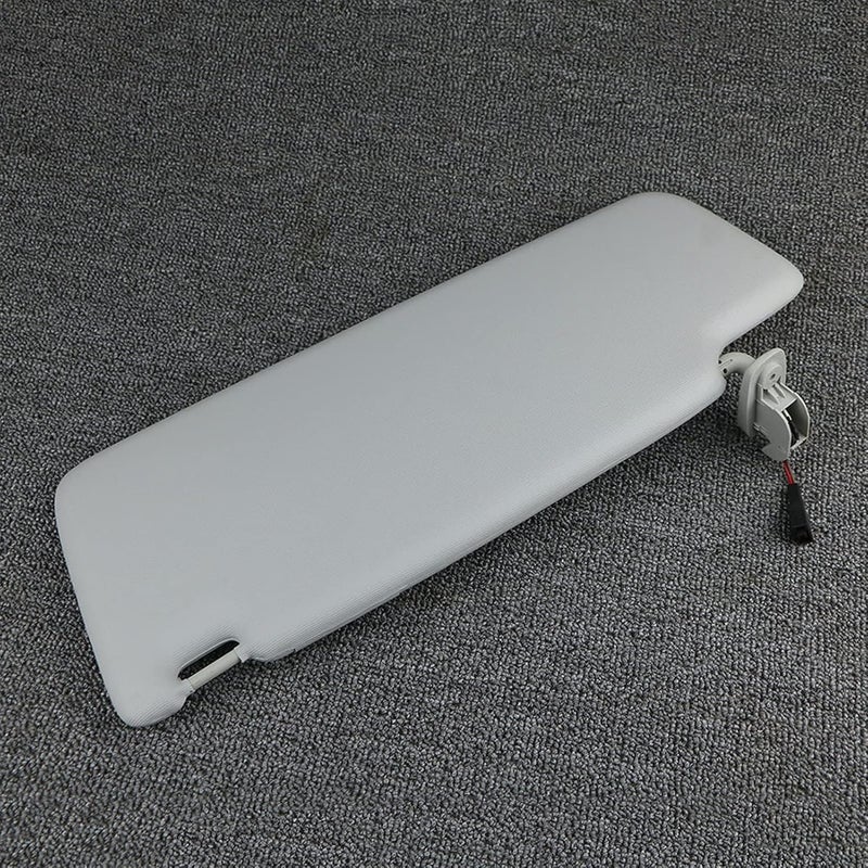 QASULER Gray Right Front Sun Visor Panel with Makeup Mirror - Image 4