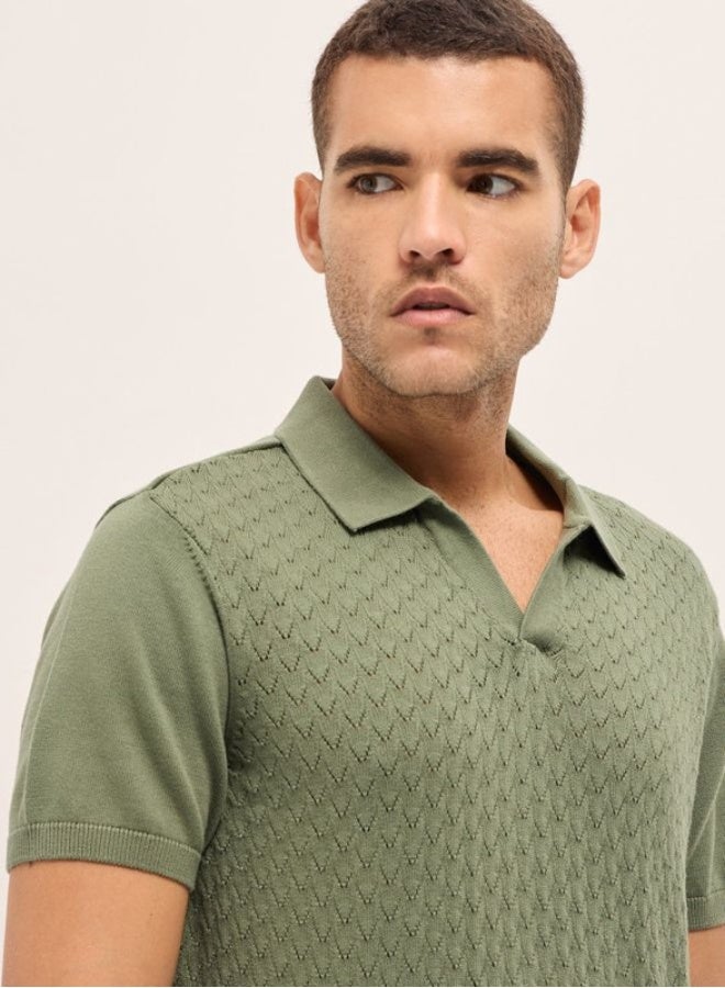 THE BEAR HOUSE Men's Polo Shirt for Casual & Semi-Formal Wear | Classic Collar Neck T-Shirt | Comfortable, Stylish & Versatile for Office, Travel, Outings & Everyday Use - Image 5