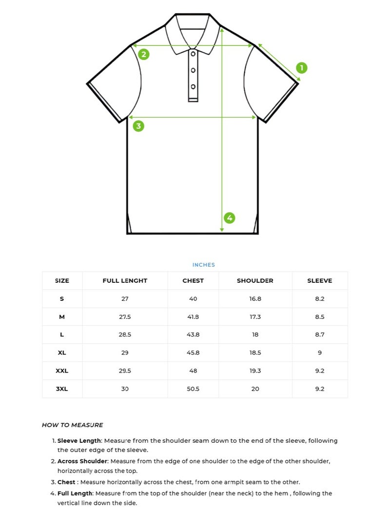 THE BEAR HOUSE Men's Polo Shirt for Casual & Semi-Formal Wear | Classic Collar Neck T-Shirt | Comfortable, Stylish & Versatile for Office, Travel, Outings & Everyday Use - Image 3