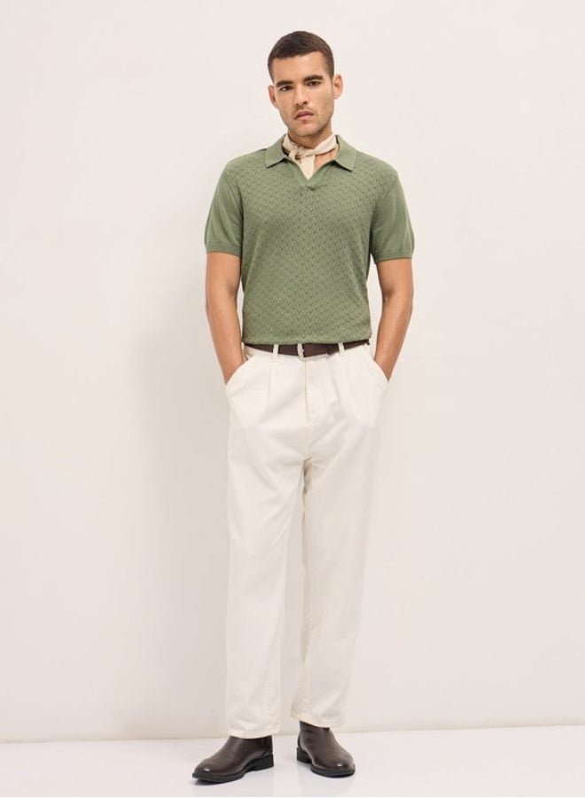 THE BEAR HOUSE Men's Polo Shirt for Casual & Semi-Formal Wear | Classic Collar Neck T-Shirt | Comfortable, Stylish & Versatile for Office, Travel, Outings & Everyday Use - Image 1