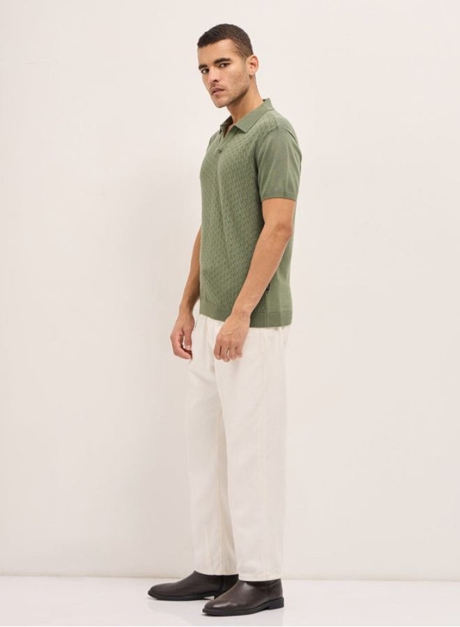 THE BEAR HOUSE Men's Polo Shirt for Casual & Semi-Formal Wear | Classic Collar Neck T-Shirt | Comfortable, Stylish & Versatile for Office, Travel, Outings & Everyday Use - Image 4