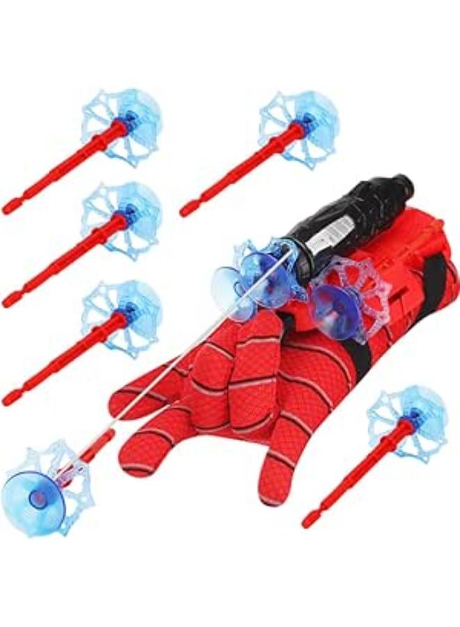 OBLRXM Launcher Glove, Spider-Man Launcher Gloves for Spider-Man Launcher Gloves, Spider-Man Spider-Man Spider Cobweb Launch Glove, Spider-Man Cosplay Gloves