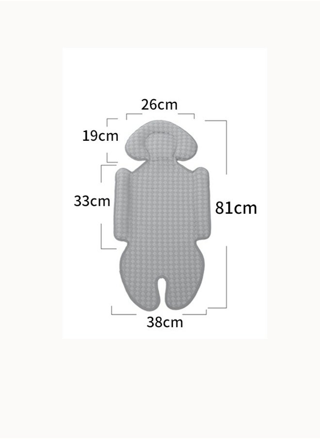 Aissiora Stroller ice pads Stroller mattress mats Summer stroller cushions Ice pads for baby car seats Breathable and cool  - Image 2