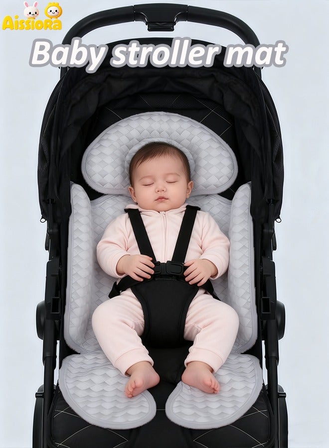 Aissiora Stroller ice pads Stroller mattress mats Summer stroller cushions Ice pads for baby car seats Breathable and cool - Image 1