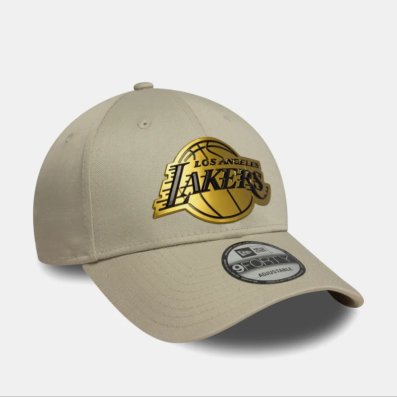 New Era Beige NBA Los Angeles Lakers 9FORTY Cap  | Best Price UAE
