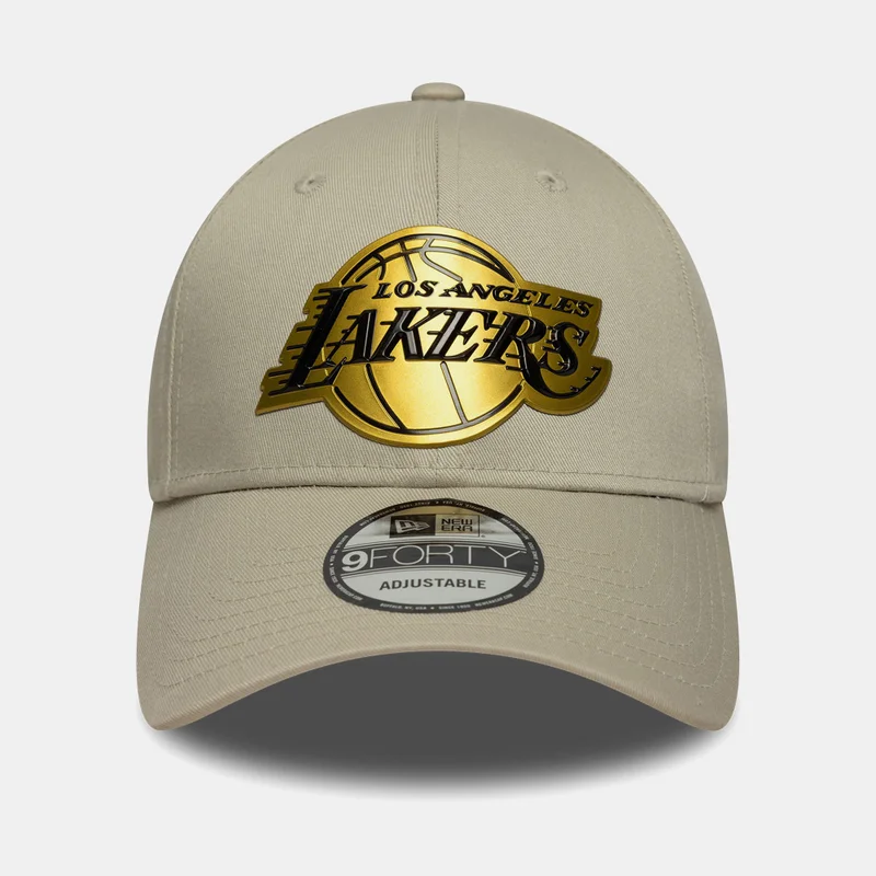 New Era Beige NBA Los Angeles Lakers 9FORTY Cap  | Best Price UAE