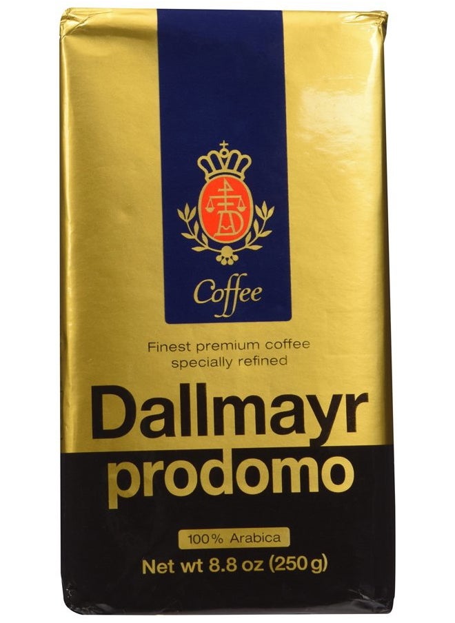 Dallmayr Coffee Grnd Prodomo,gold,8.8 Ounces  - Image 1