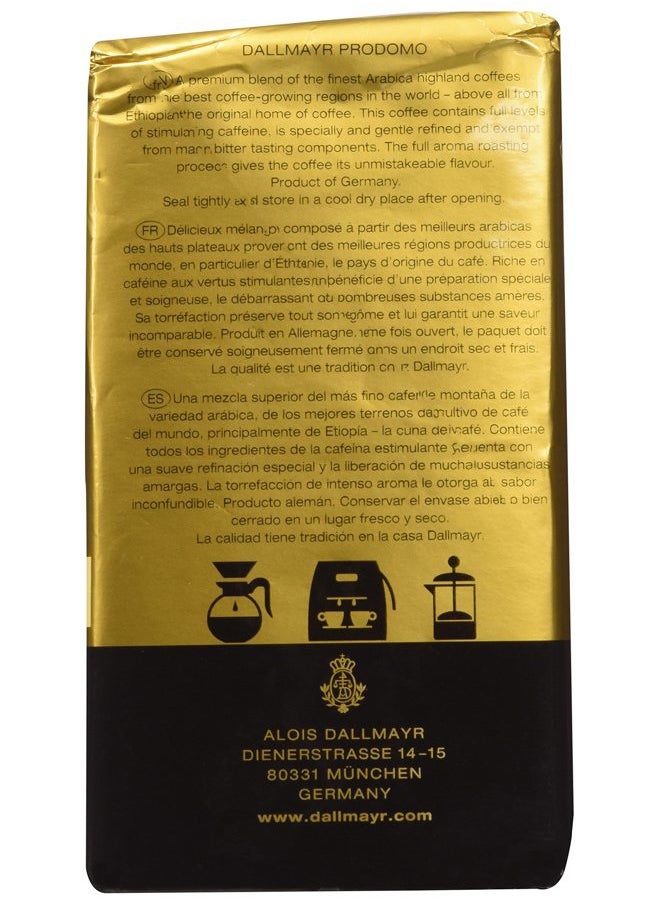 Dallmayr Coffee Grnd Prodomo,gold,8.8 Ounces  - Image 3