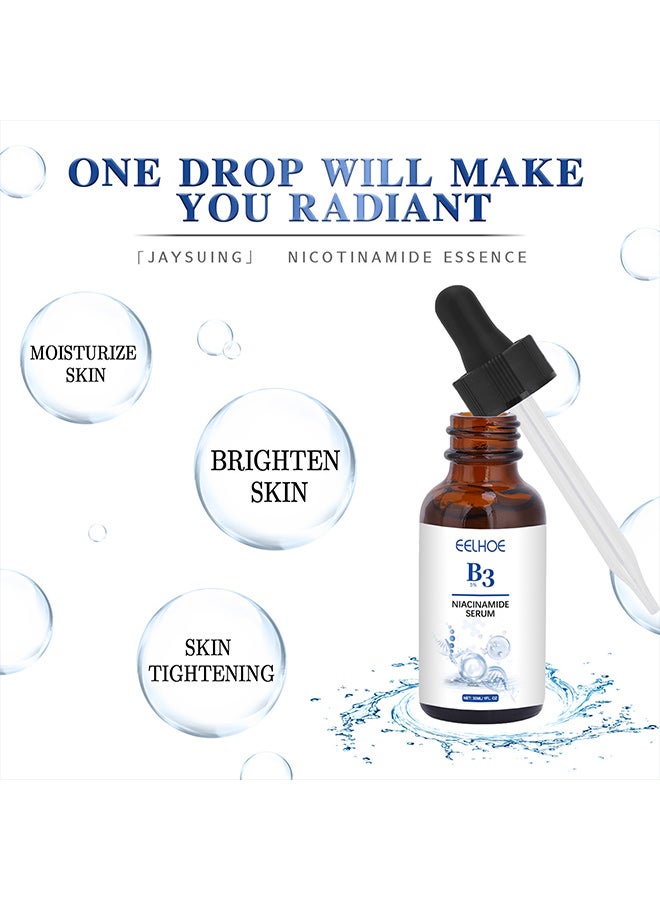 إيلهو سيروم تفتيح البشرة EELHOE B3 نياسيناميد النياسيناميد EELHOE B3 سيروم تفتيح البشرة يرطب البشرة ويجدد شبابها لتقليل البقع الداكنة والخطوط الدقيقة ومكافحة التجاعيد وتفتيح البشرة. - Image 3
