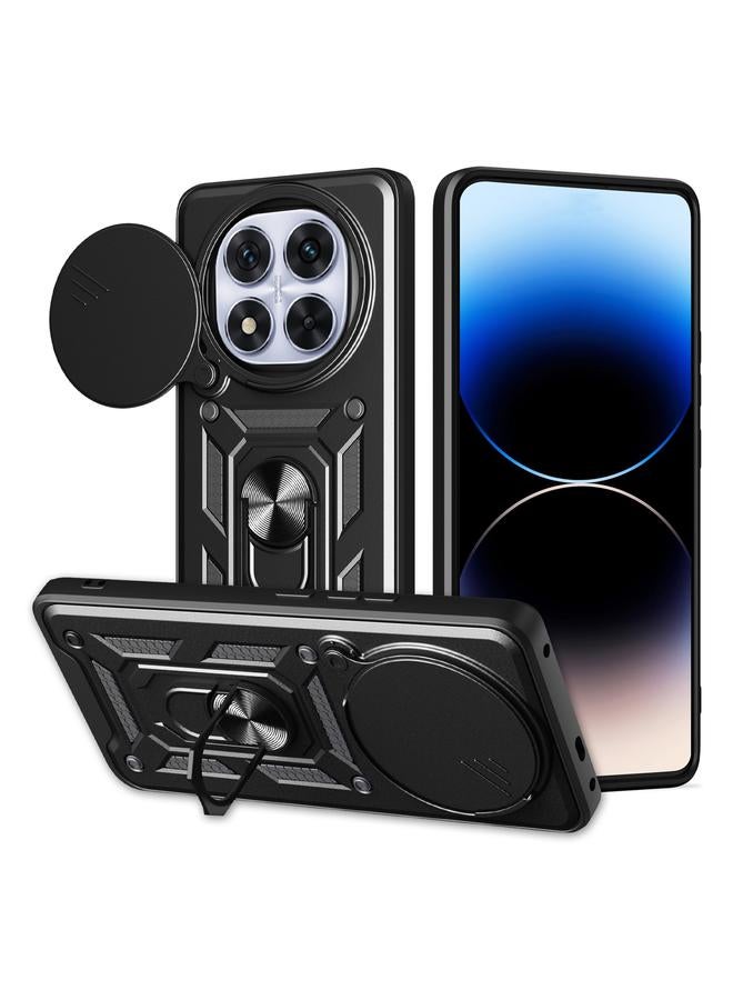 اس-توب جراب لهاتف Redmi Note 14 Pro+ 5G بتصميم غطاء كاميرا منزلقة مصنوع من مادة TPU+PC - Image 1