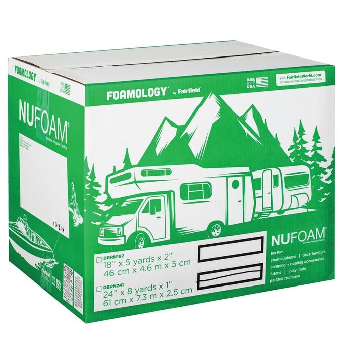 NUFOAM PAD WHITE 24 X 8 YARDS X 1