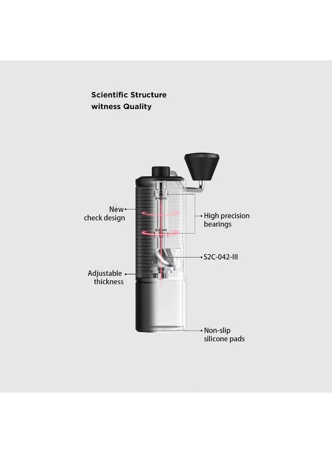 تايم مور طاحونة تايمور c5 لون ابيض ترس 42مم - Image 3