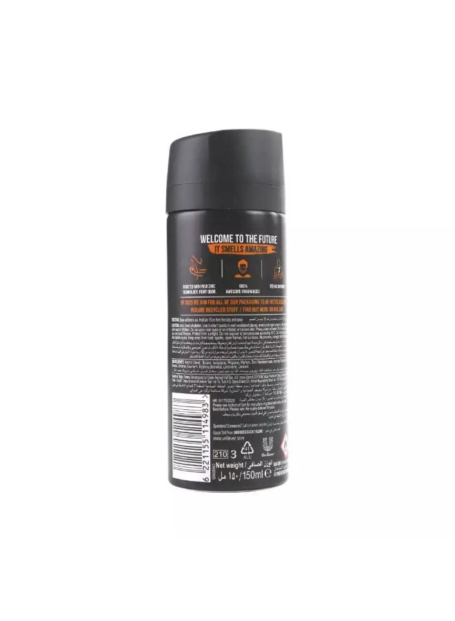 Axe Leather and Cookies Deodorant Body Spray with Irresistible Fragrance- 150ml - Image 2