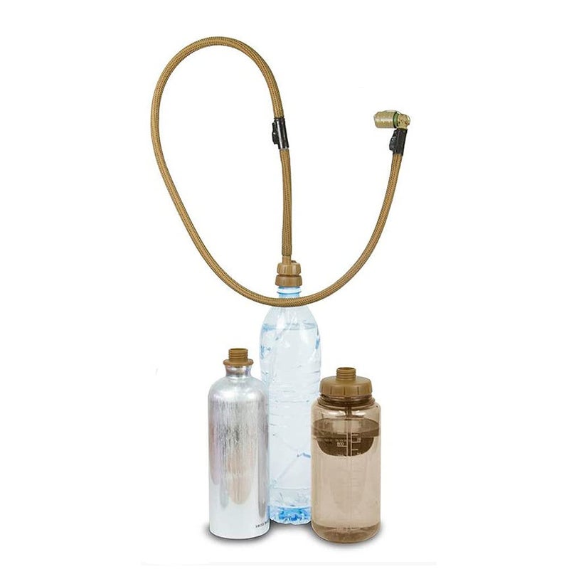 سورس المصدر التكتيكي Snep Convertube Gater Bottle Adapter Kit Coyote Plastic Coyote - Image 3