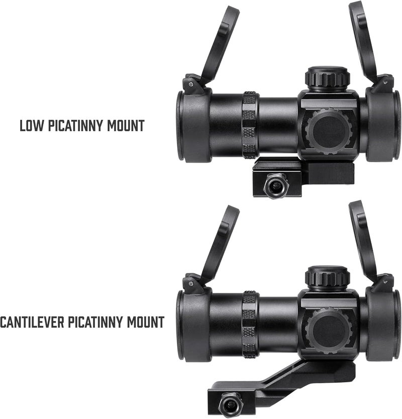 BARSKA Red Dot Sight – Compact Reflex Optic Scope with Adjustable Brightness for Rifles, Shotguns, Handguns, and Crossbows - Image 3