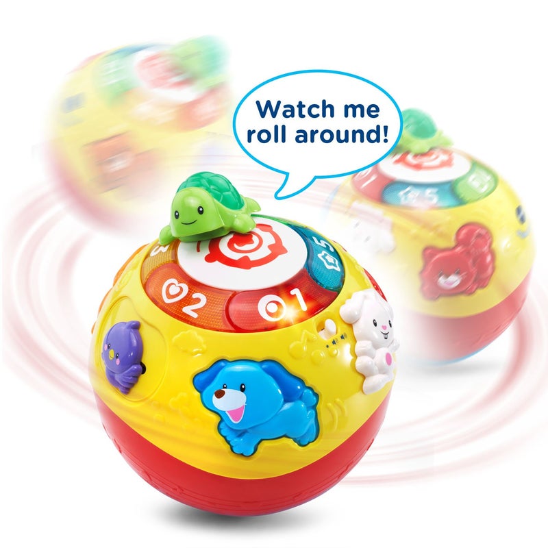 VTech Wiggle and Crawl Ball, Multicolor - Image 2