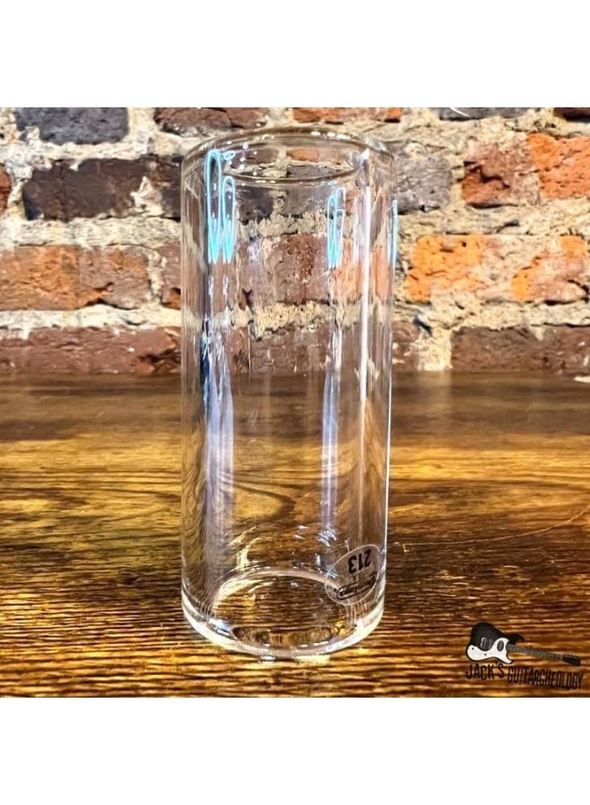 Glass Cylinder Vase -, Clear Crystal Fl - Image 1