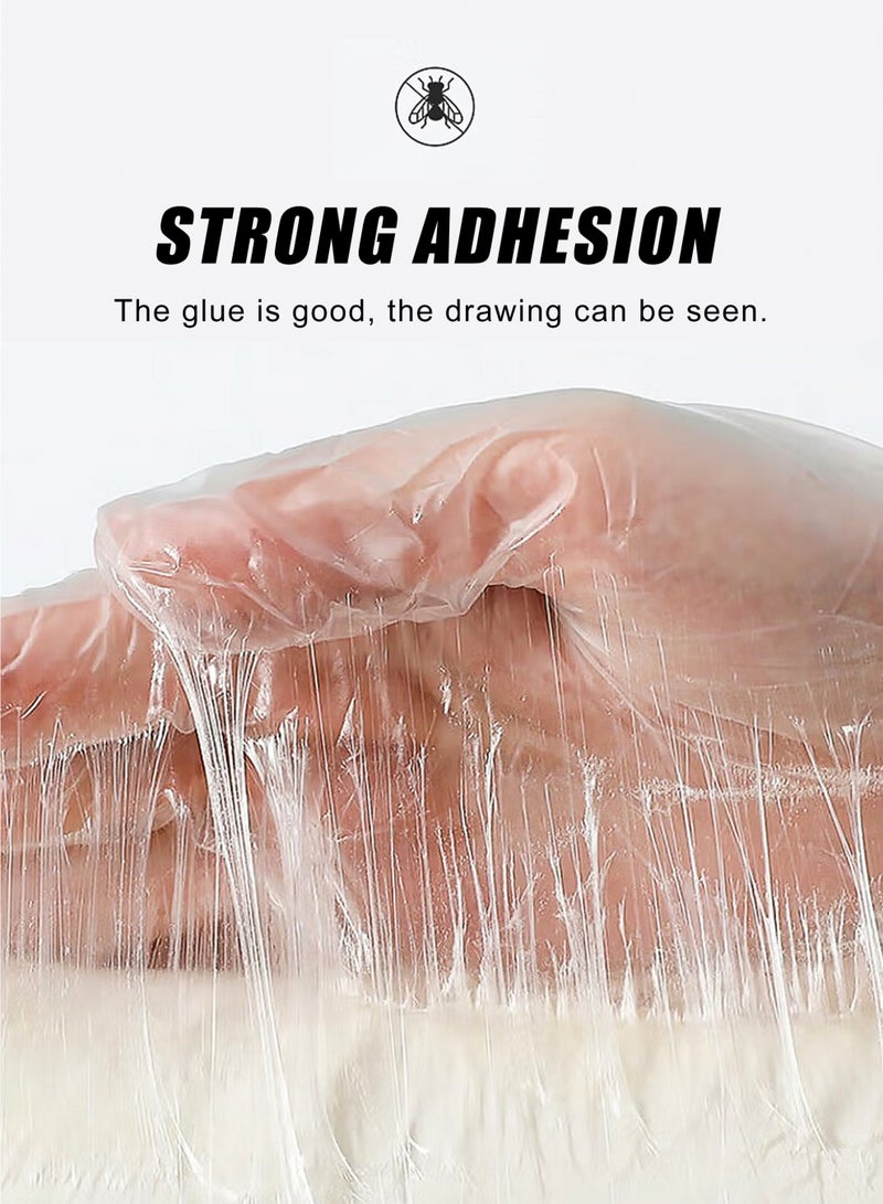 URbazaar 20 Pcs Fly sticker Sticky Traps for Indoor or Outdoor Use, Flying Insects Catcher Such as Fruit Fly, Aphids, Whiteflies, Leafminers, Mosquitos, Fungus Gnats - Image 3