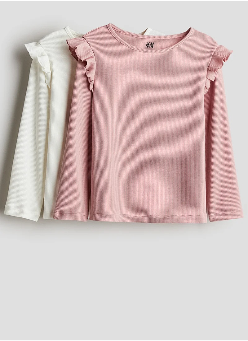 اتش اند ام 2-Pack Ribbed Cotton Tops