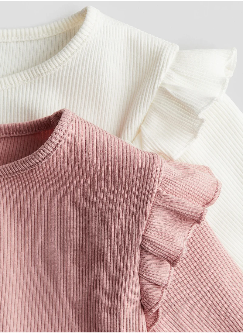 اتش اند ام 2-Pack Ribbed Cotton Tops