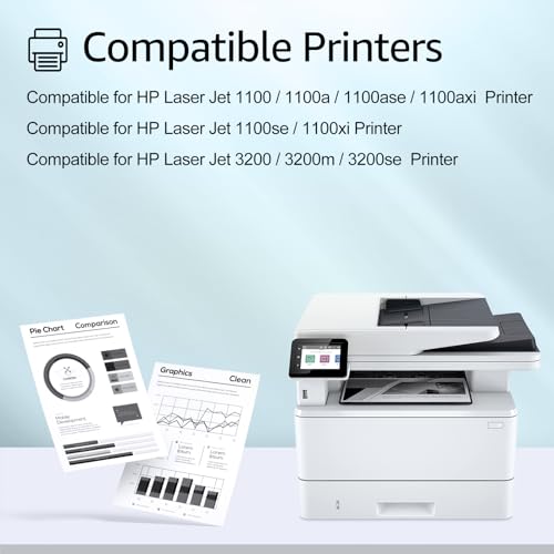 greencycle Compatible Toner Cartridge Replacement for HP 92A C4092A EP-22 LBP-800 810 1110 1120 Laserjet 1100 1100A 1100ASE 1100AXI LaserJet-1100SE-1100XI-3200-3200M-3200SE (Black, 2-Pack) - Image 2